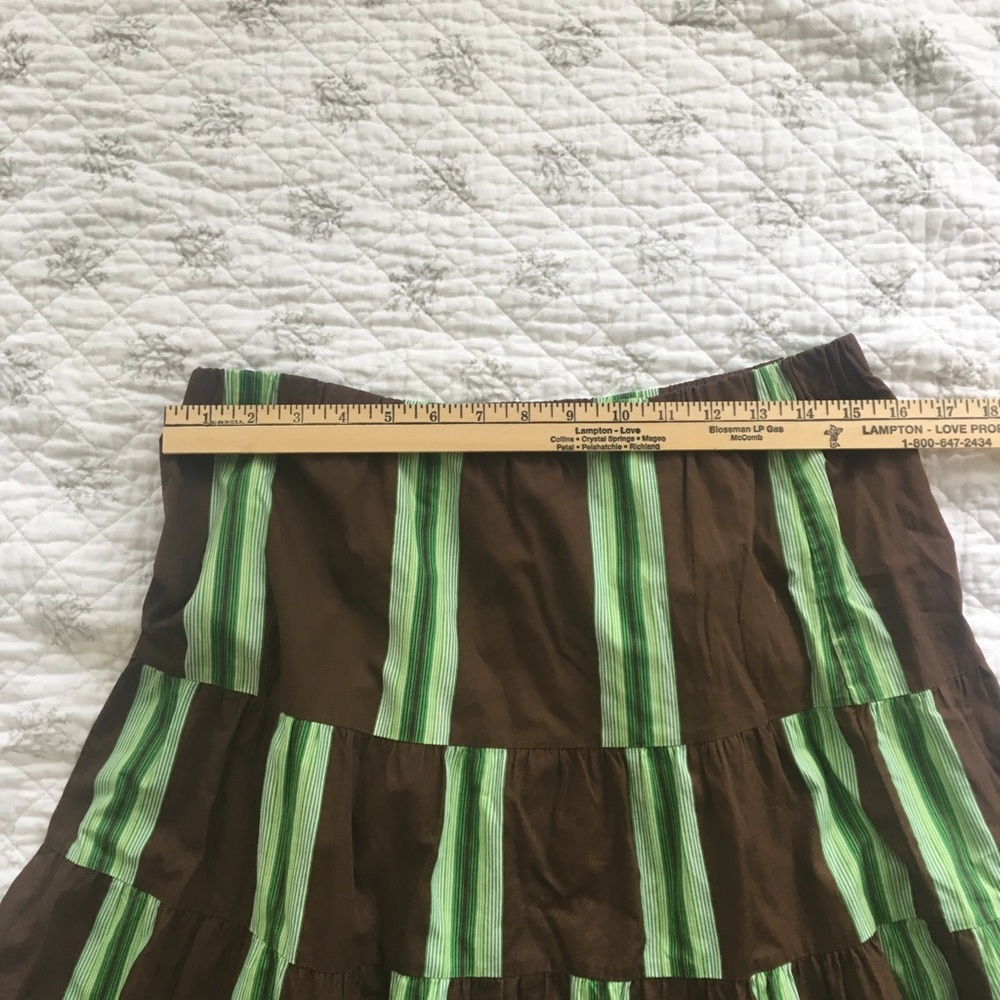 EUC vintage Old Navy cotton midi skirt size S - Picture 3 of 4